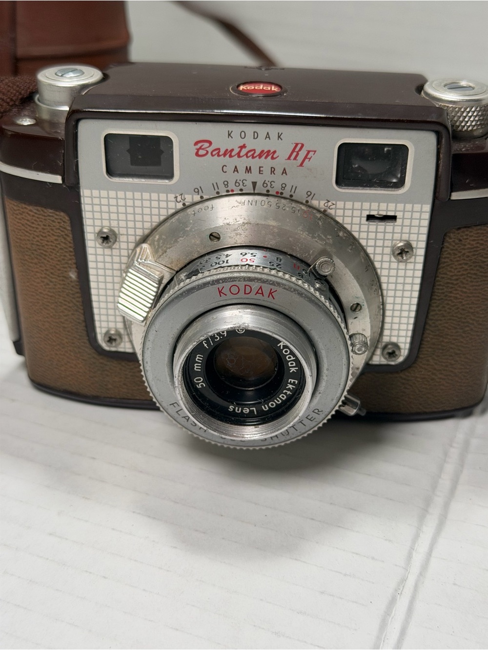 Vintage Antique Rangefinder Camera KODAK BANTAM UNTESTED
